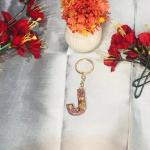 Resin Alphabet Keychain A to Z & Numbers 1 to 10